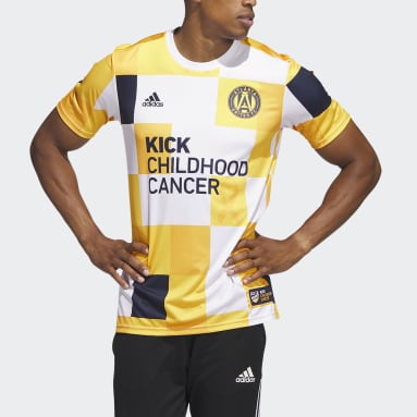 Men's Soccer Multi Atlanta United FC Kick Childhood Cancer Pre-Match Jersey