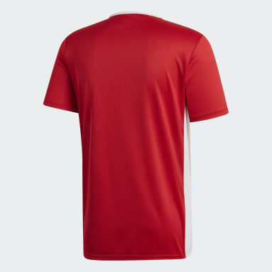 Camiseta Entrada18 Rojo Hombre Fútbol