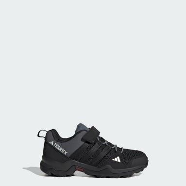 Deti TERREX čierna Obuv Terrex AX2R Hook-and-Loop Hiking