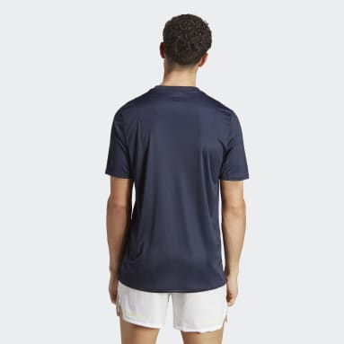 T-shirt da running adidas x Parley Blu Uomo Running