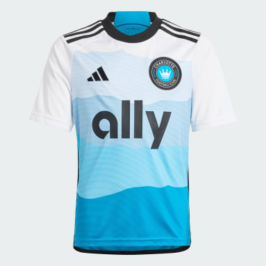 Youth Soccer Blue Charlotte FC 24/25 Home Jersey Kids