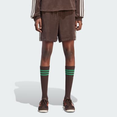 Men Lifestyle Brown Wales Bonner Towel Shorts
