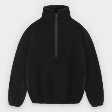 Moletom Trilha Meio Zíper Fear of God Athletics Preto Homem Fear of God Athletics