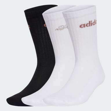 Linear Cushioned Crew Socks 3 Pairs