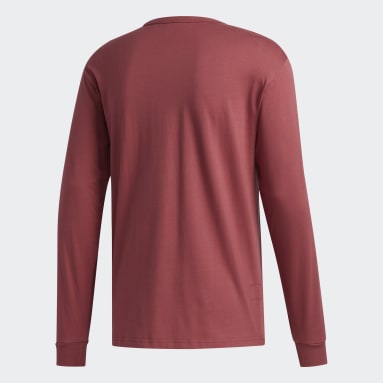 T-shirt Long Sleeve Shmoo (Unisexe) Rouge Originals