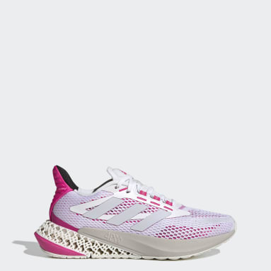 ผู้หญิง วิ่ง สีขาว รองเท้า adidas 4DFWD Pulse