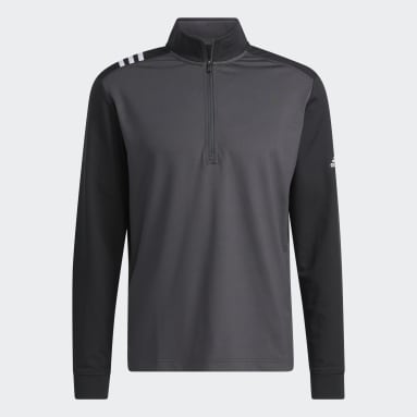 Men Golf Grey Advantage Half-Zip Golf Pullover