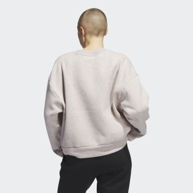 Women Gym & Training Brown ALL SZN 플리스 스웨트셔츠