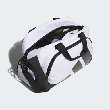 【ゴルフ】シューズポケット付キ ボールドロゴダッフルバッグ
