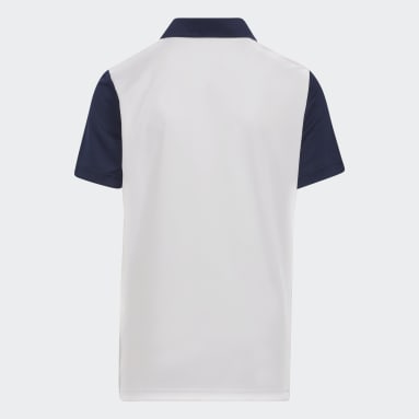 Polo Azul Rapazes Golfe