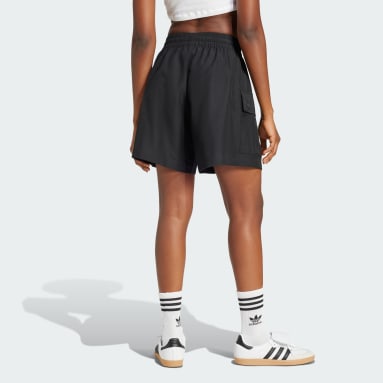 Short cargo en toile taille haute Essentials