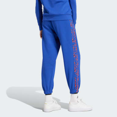 Baby blue adidas joggers womens shop