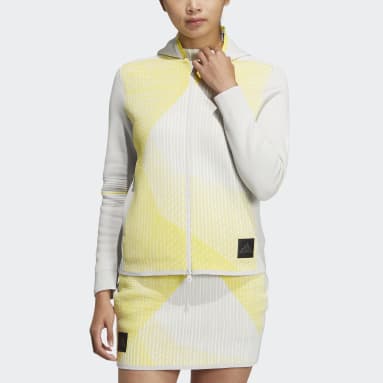 Women Golf Grey Statement Primeknit Hooded Jacket
