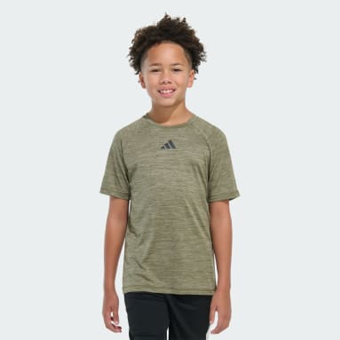 Short Sleeve Essential Poly Mélange Tee