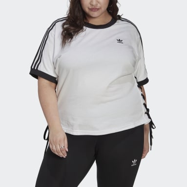 Frauen Originals Always Original Laced T-Shirt – Große Größen Weiß