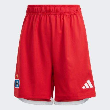 Szorty Hamburger SV 23/24 Home Czerwony