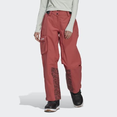 Women's TERREX Red TERREX 3-Layer Post-Consumer Nylon Snow Pants
