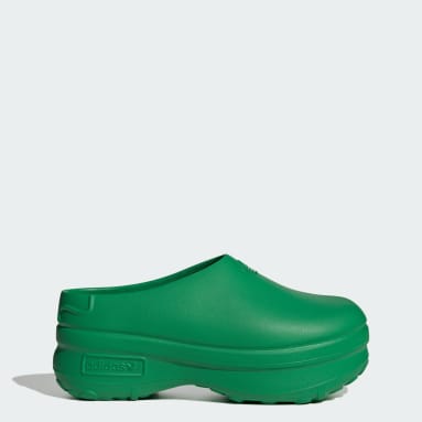 Women Originals Green Adifom Stan Smith Mule Shoes