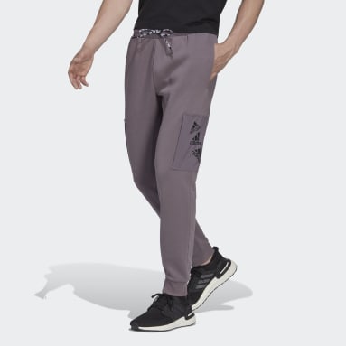Muži Sportswear šedá Kalhoty Essentials BrandLove Fleece