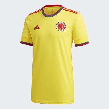 Camisa 1 Colômbia Amarelo Homem Futebol