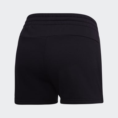 Women Sportswear Black Essentials Linear Logo Shorts