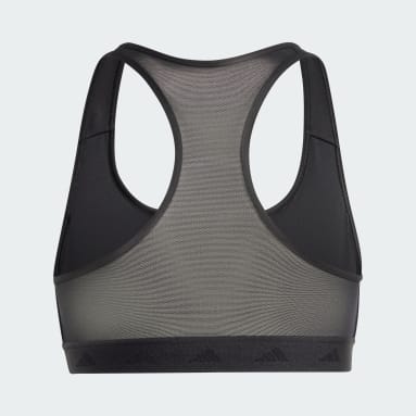 Brassière de training 3 bandes Powerreact Hyperglam Maintien moyen