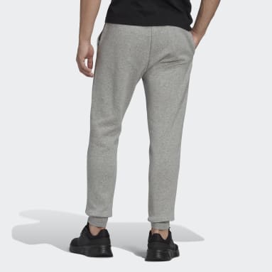 Men Sportswear Grey Essentials Fleece Regular Tapered Pants