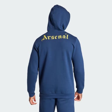 Sudadera con capucha Arsenal Essentials Trefoil Azul Hombre Fútbol