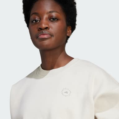 Sudadera adidas by Stella McCartney Felpa Beige Mujer adidas by Stella McCartney