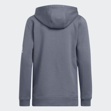Children 4-8 Years Training Black Fleece Hoodie