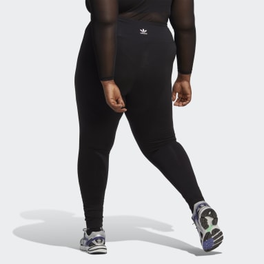 Women Originals Black Adicolor Essentials Leggings (Plus Size)