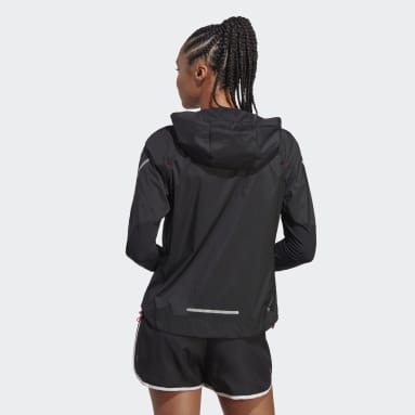 Cortavientos Running adidas Negro Cortaviento Mujer 