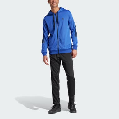 Conjunto Deportivo 3 Franjas Azul Hombre Sportswear