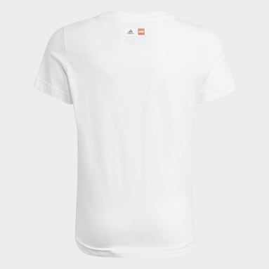 T-shirt adidas x Classic LEGO® Graphic Blanc Filles Sportswear