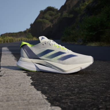 ผู้ชาย วิ่ง สีขาว รองเท้า Adizero Boston 12