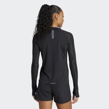 Adizero Running Long Sleeve T-skjorte Svart