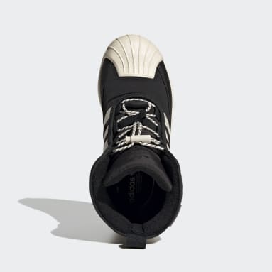 키즈 Lifestyle Black 슈퍼스타 360 2.0 부츠