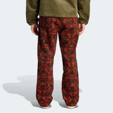 Muži Originals béžová Sportovní kalhoty Corduroy