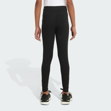 Youth Training Black LINEAR GRPHIC TIGHT