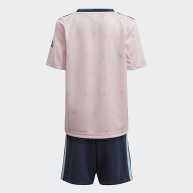 Kids Football Pink Arsenal 22/23 Third Mini Kit