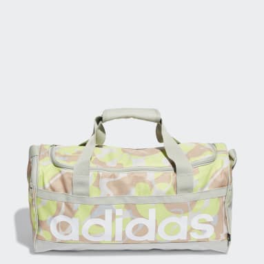 Women Sportswear Multicolour Linear Graphic Duffel Bag (Small)
