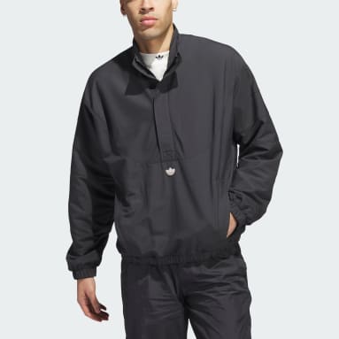 Chamarra Puffer PO Basketball Gris Hombre Originals