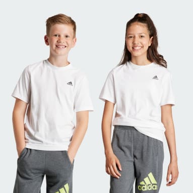 Essentials Small Logo Cotton T-skjorte Hvit