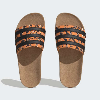 Chinelos Adilette Laranja Originals