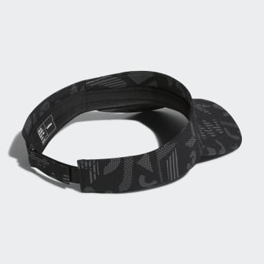 Men Golf Black Graphic Visor