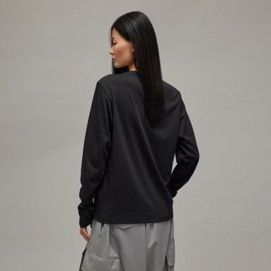เสื้อยืดพรีเมียมแขนยาวทรงเรกูลาร์ Y-3