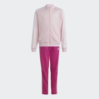 Survêtement Essentials 3-Stripes Rose Filles Sportswear