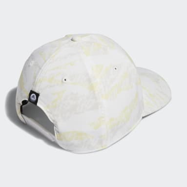 Men Golf White Tour Print Hat