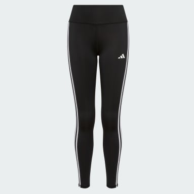 Legging long noir Adolescents 8-16 Years Entraînement