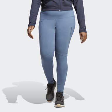 Women TERREX Blue Terrex Multi Leggings (Plus Size)